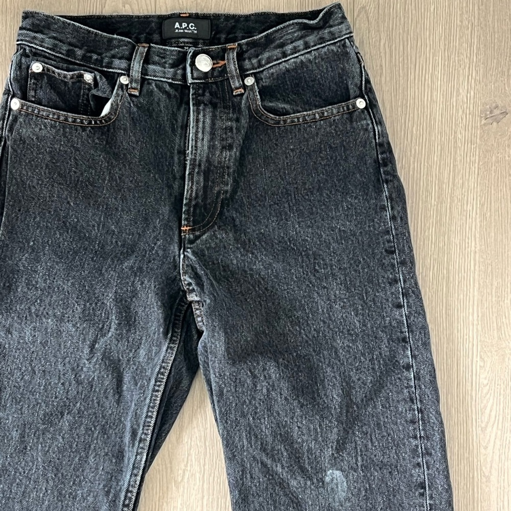 A.P.C. Black Denim Jeans